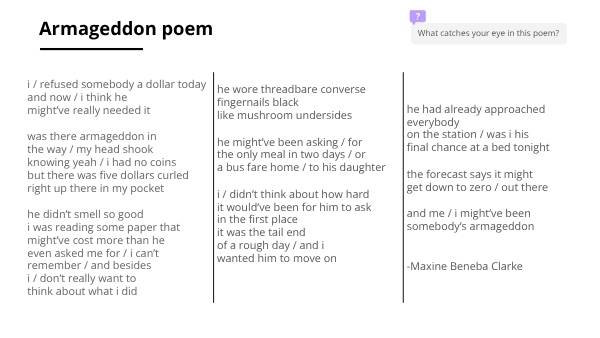 Poetry and Empathy Education Presentation — slide 5