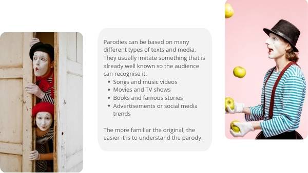 What is Parody Education Presentation — slide 6