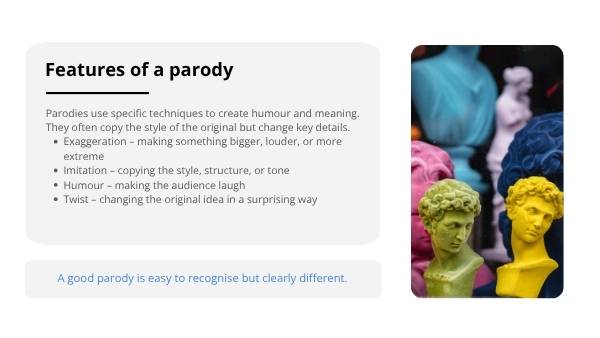 What is Parody Education Presentation — slide 7