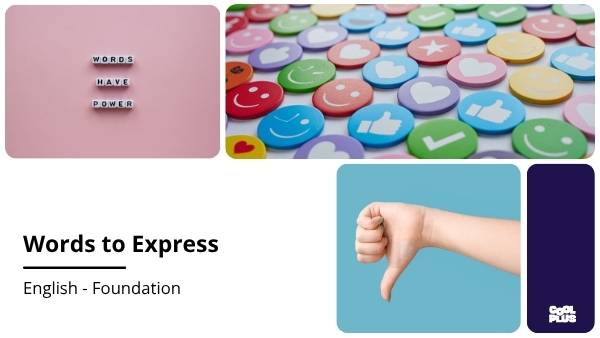 Words to Express Education Presentation — slide 1
