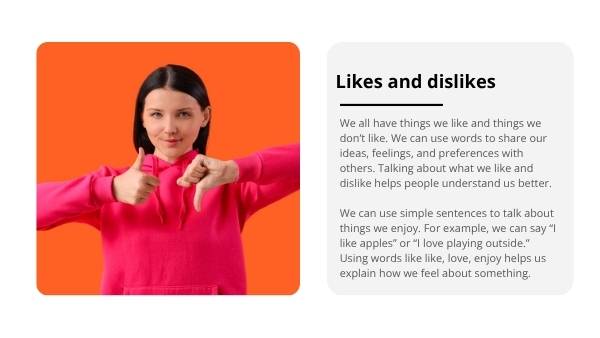 Words to Express Education Presentation — slide 5