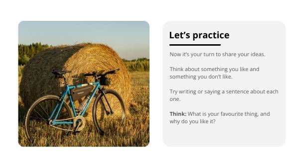 Words to Express Education Presentation — slide 8