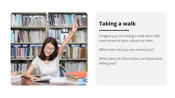 What is a Text Education Presentation — slide 4
