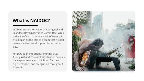 NAIDOC Week - History, Significance and Social Justice Education Presentation — slide 4
