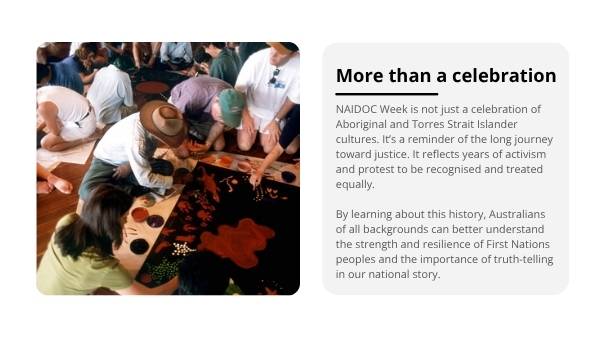 NAIDOC Week - History, Significance and Social Justice Education Presentation — slide 12