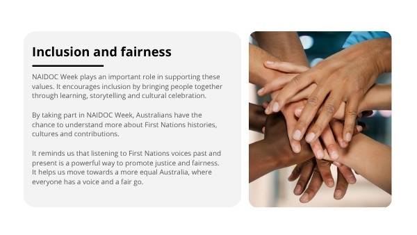 The History and Significance of NAIDOC Week Education Presentation — slide 12