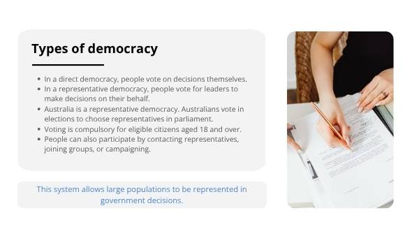What is Democracy Educational Presentation — slide 5