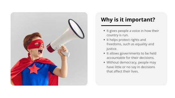 What is Democracy Educational Presentation — slide 6
