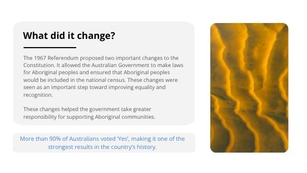 The 1967 Referendum Educational Presentation — slide 6
