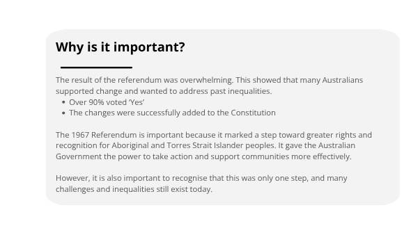 The 1967 Referendum Educational Presentation — slide 7