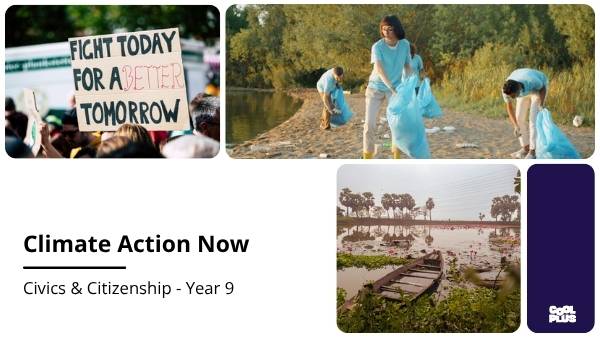 Climate Action Now Education Presentation — slide 1