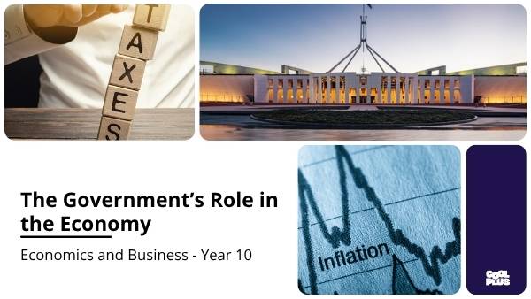 The Government’s Role in the Economy Education Presentation — slide 1
