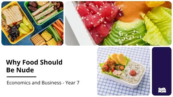 Why Food Should be Nude Education Presentation — slide 1