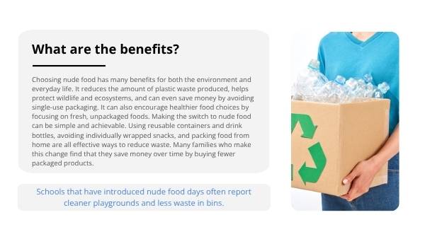Why Food Should be Nude Education Presentation — slide 7