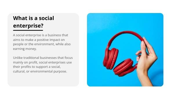 Understanding Social Enterprises Education Presentation — slide 3