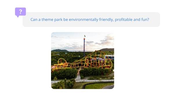 Design a Sustainable Theme Park Education Presentation — slide 3