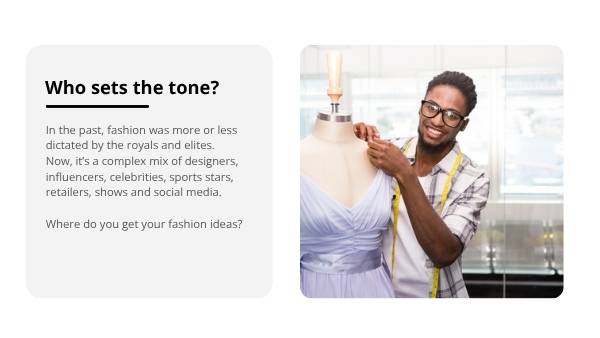 Mapping the Fashion Web — slide 10