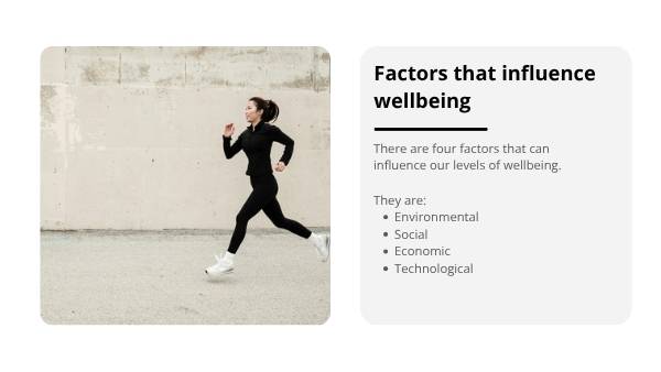 Wellbeing Factors Education Presentation — slide 5