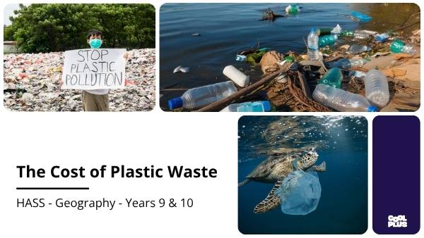 The Cost of Plastic Waste Education Presentation — slide 1
