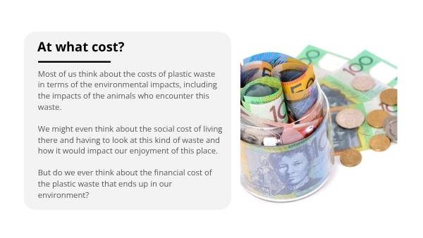 The Cost of Plastic Waste Education Presentation — slide 6