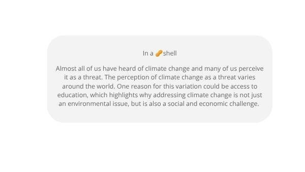 How Do People Feel About Climate Change Education Presentation — slide 3