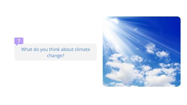 How Do People Feel About Climate Change Education Presentation — slide 4
