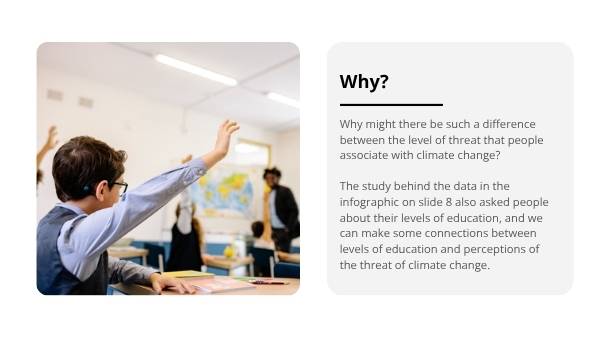 How Do People Feel About Climate Change Education Presentation — slide 12
