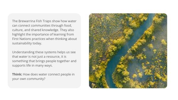 The Brewarrina Fish Traps Education Presentation — slide 9