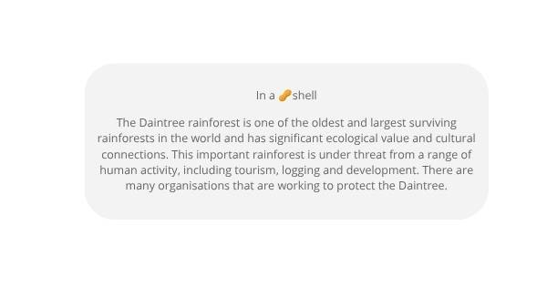 Daintree Rainforest Education Presentation — slide 3