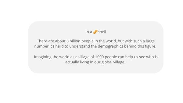 The World's Population As 1000 People Education Presentation — slide 3