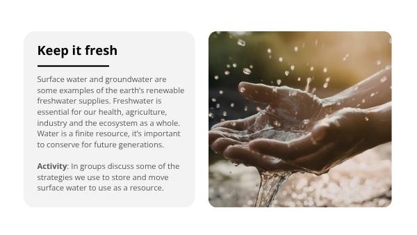 Water as a Resource Education Presentation — slide 7