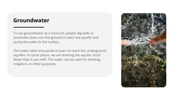 Water as a Resource Education Presentation — slide 8