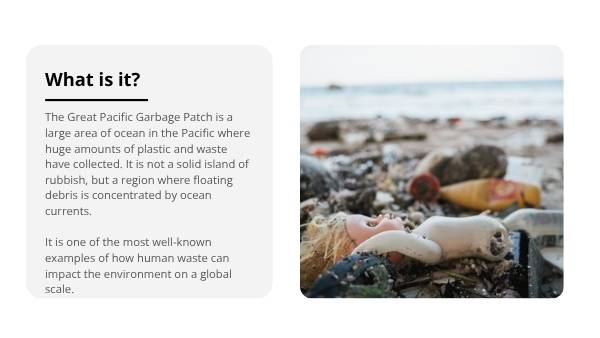 The Great Pacific Garbage Patch Education Presentation — slide 3