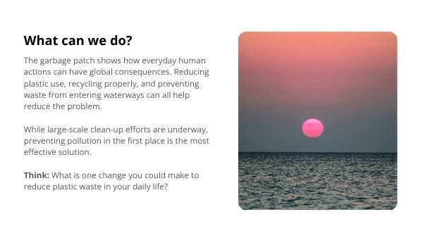 The Great Pacific Garbage Patch Education Presentation — slide 8