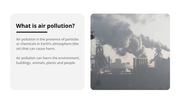 The Impacts of Air Pollution Education Presentation — slide 5