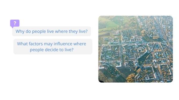 Why do we live where we live? Education Presentation — slide 3
