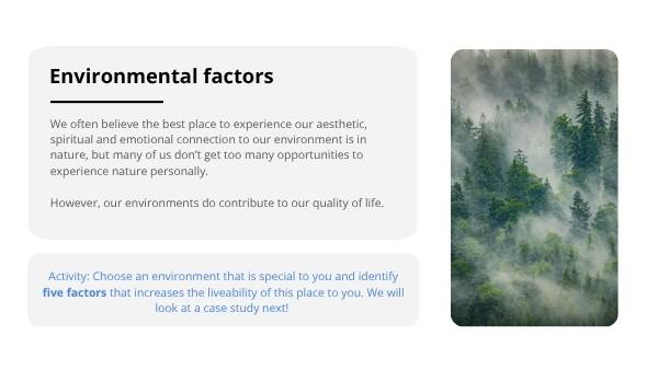 Why do we live where we live? Education Presentation — slide 6