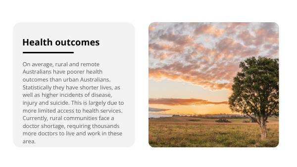 Challenges of Rural Living Education Presentation — slide 5
