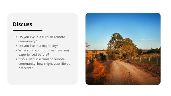 Advantages of Rural Living Education Presentation — slide 4