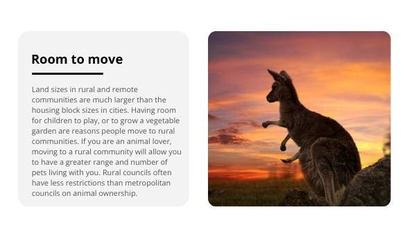 Advantages of Rural Living Education Presentation — slide 7