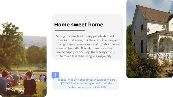 Advantages of Rural Living Education Presentation — slide 9