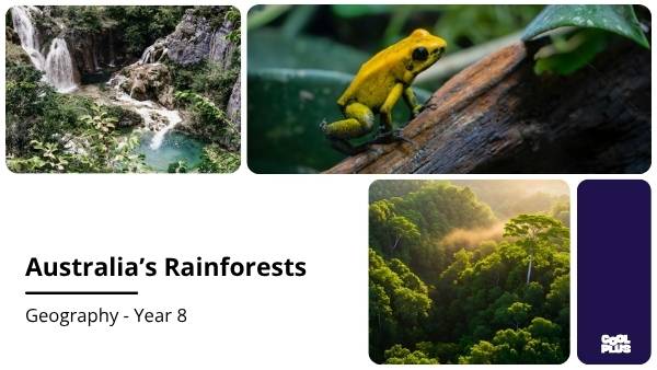 Australia's Rainforests Education Presentation — slide 1