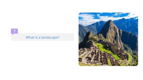 Landscapes and Landforms Education Presentation — slide 3