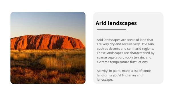 Landscapes and Landforms Education Presentation — slide 7