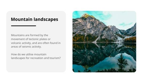 Landscapes and Landforms Education Presentation — slide 8