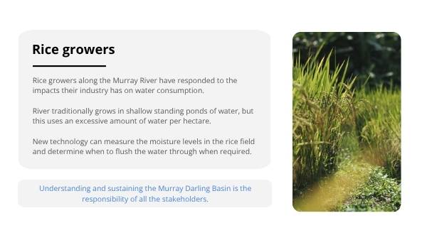 Management of Water Resources Education Presentation — slide 12