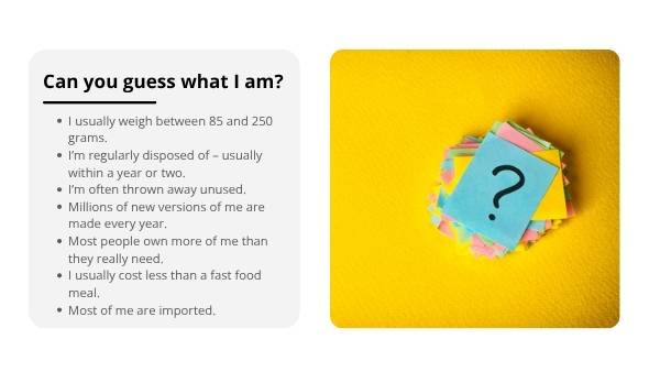 Fast Fashion and Food Education Presentation — slide 3