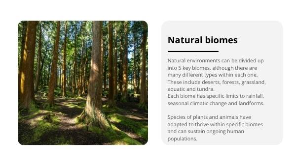 Human Impacts on Biomes Education Presentation — slide 7