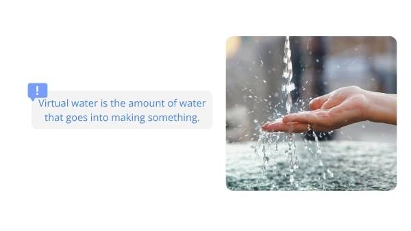 Food and Virtual Water Education Presentation — slide 6