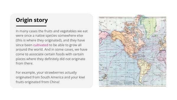 The Origins Of The Food You Eat Education Presentation — slide 5